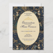 Mystieke donkere academische Quinceanera-tiarakroo