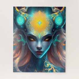 Mystieke Donkere Sirene Godin Legpuzzel