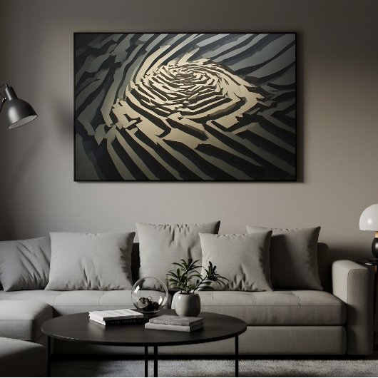 Mystieke Doolhof Fantasie Canvas Afdruk