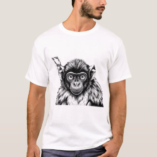 Mystieke Douroucouli nachtelijke hemel T-shirt