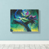 Mystieke draai canvas afdruk (Insitu (Houten vloer))