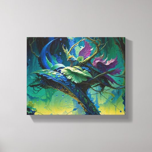 Mystieke draai canvas afdruk (Voorkant)