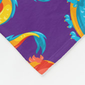 Mystieke Draak Deken Voor Fantasy Lovers (Hoek)