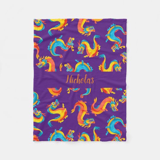 Mystieke Draak Deken Voor Fantasy Lovers (Voorkant)