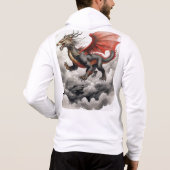 MYSTIEKE DRAAK HOODIE (Achterkant)