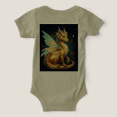 Mystieke Dragon Hatchling (Design achterkant)