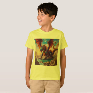 Mystieke Dragon King T-shirt