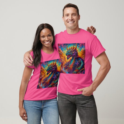 Mystieke Dragon King T-shirt (Unisex)