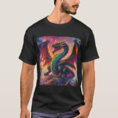 Mystieke Dragon King T-shirt (Voorkant)
