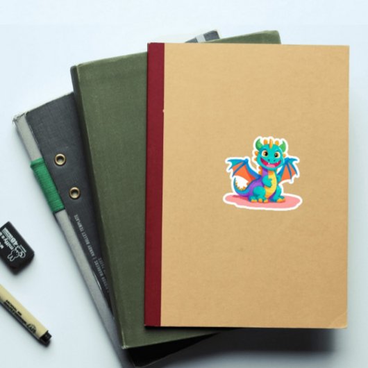 Mystieke Dragon Sticker
