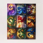 Mystieke Draken Puzzel (Verticaal)
