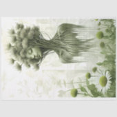 Mystieke Earth Spirit Moeder Natuur W4 Decoupage Tissuepapier (Voorkant)