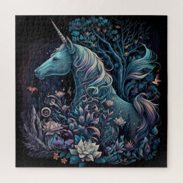 Mystieke Eenhoorn - Fantasy Forest Legpuzzel