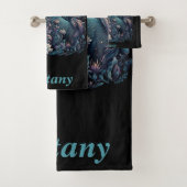 Mystieke Eenhoorn - Gepersonaliseerde Fantasy Fore Bad Handdoek (Insitu)