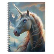 Mystieke Eenhoorn in Betoverde Bergen