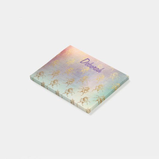  mystieke eenhoorns post-it® notes (Schuin)