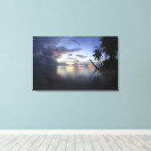 Mystieke eilandbol canvas afdruk (Insitu (Houten vloer))