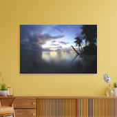 Mystieke eilandbol canvas afdruk (Insitu (Woonkamer))