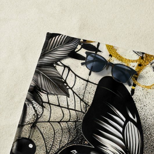 Mystieke elegantie:  kunst strandlaken (In situ)