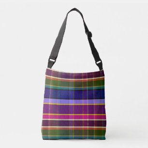 Mystieke Elementen Plaid MM Crossbody Tas