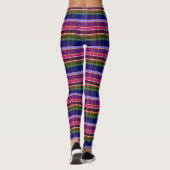 Mystieke elementen Plaid MM Leggings (Achterkant)