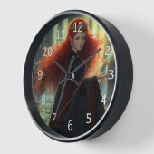 Mystieke Elf in een Fantasy Forest (Hoek)