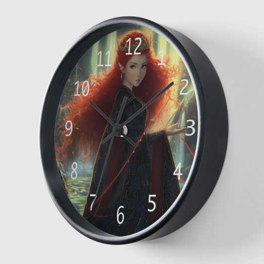 Mystieke Elf in een Fantasy Forest (Hoek)