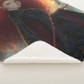 Mystieke Elf in een Fantasy Forest Sherpa Deken (3/4)