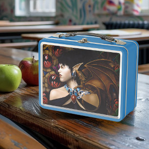 Mystieke Elfen Draak Gezel Vlinder Fantasie