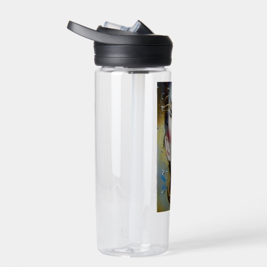 Mystieke Etherische Mooie Vrouwen met Gouden Trane Waterfles (Rechts)