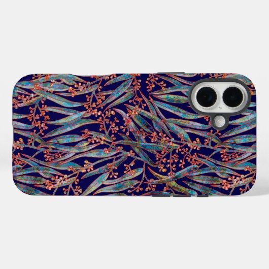 Mystieke eucalyptus Case-Mate iPhone case (Achterkant (horizontaal))