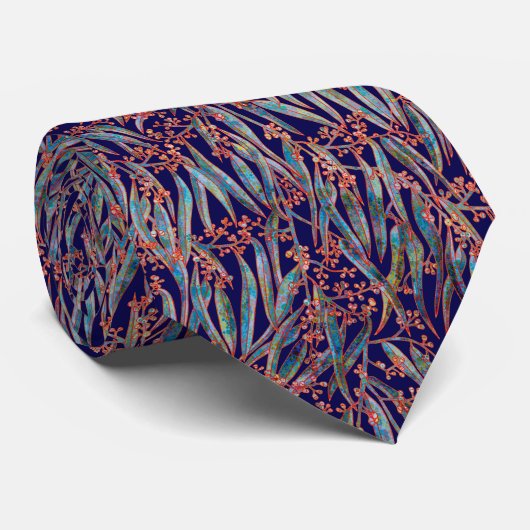 Mystieke eucalyptus stropdas (Opgerold)