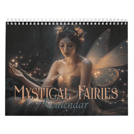 Mystieke Fairy Fantasy Fae Vrouwen 2024 Kalender (Hoes)