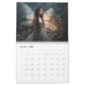 Mystieke Fairy Fantasy Fae Vrouwen 2024 Kalender (Jan 2026)