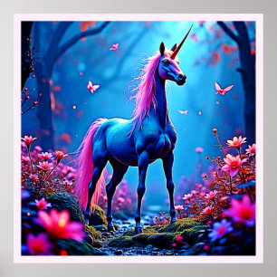 Mystieke Fantasie Eenhoorn Kunst Poster