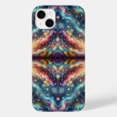 Mystieke Fantasie Kleurrijke Hemelse Verre Kasteel Case-Mate iPhone Case (Achterkant)