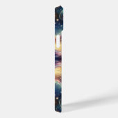 Mystieke Fantasie Kleurrijke Hemelse Verre Kasteel Case-Mate iPhone Case (Achterkant / Rechts)