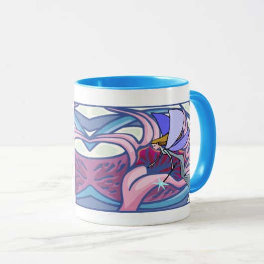 Mystieke fee met Mok (Voorkant rechts)