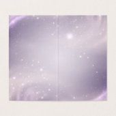 Mystieke fee met paarse roos | Dankkaart Kaart (Binnenkant ongevouwen)