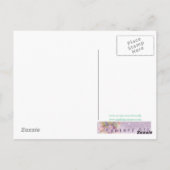 Mystieke feeën en drakenkunst briefkaart (Achterkant)