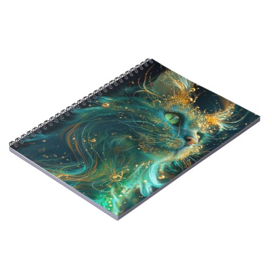 Mystieke Feline Notitieboek (Linkerzijde)