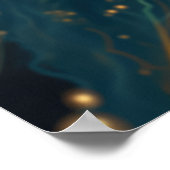 Mystieke Feline Poster (Hoek)