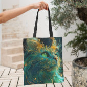 Mystieke Feline Tote Bag