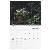 Mystieke Forest CottageCore Kalender (Mar 2027)