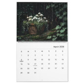 Mystieke Forest CottageCore Kalender (Mar 2026)
