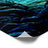 Mystieke Forest Eye Tree Art Poster (Hoek)