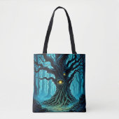 Mystieke Forest Eye Tree Art Tote Bag (Voorkant)