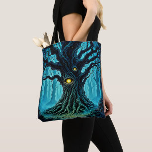 Mystieke Forest Eye Tree Art Tote Bag