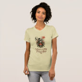 Mystieke Forest Spirit Illustratie T-shirt (Voorkant volledig)