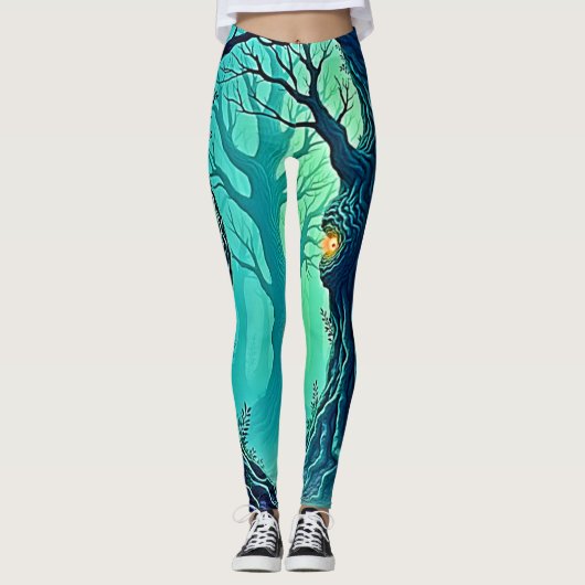 Mystieke Forest Watchers Leggings (Voorkant)